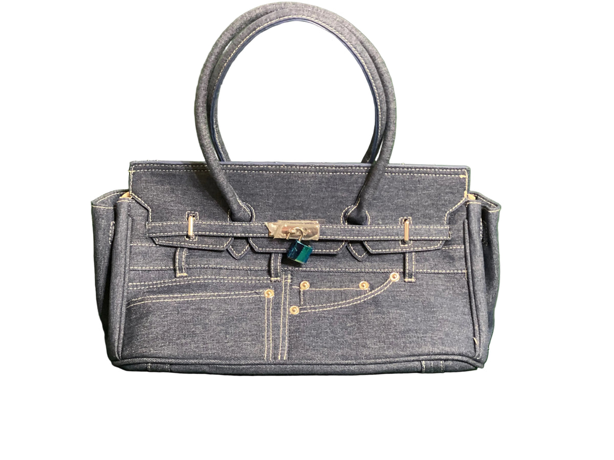 Denim Dime Purse