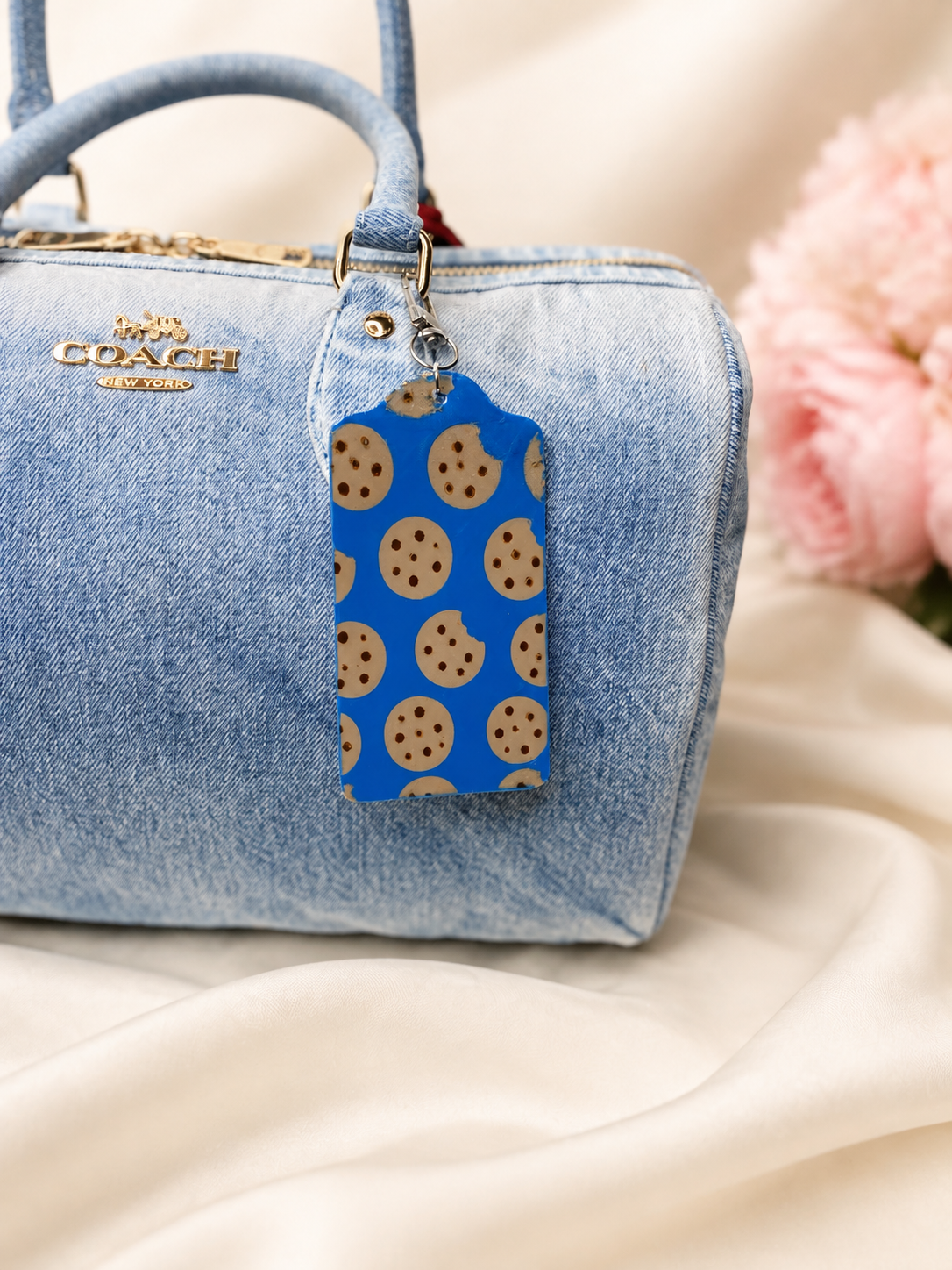 Cookie Monster–Inspired Cookie Print Hang Tag