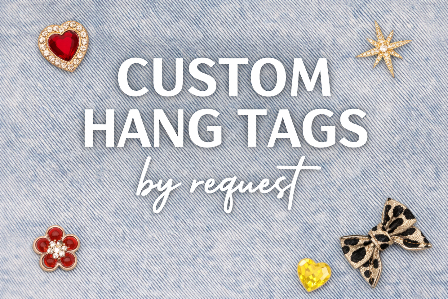 Custom Bag Charm Tag (By Request)