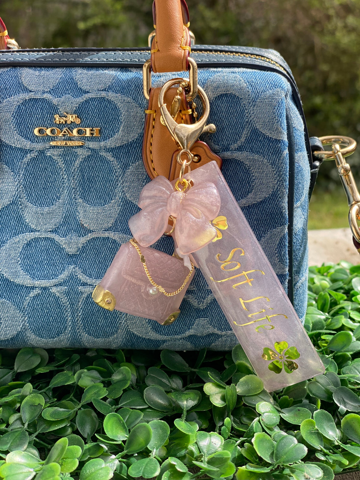 Luxe Stack Charm Set ✨ Gold Statement Bag Charm | Ready to Ship