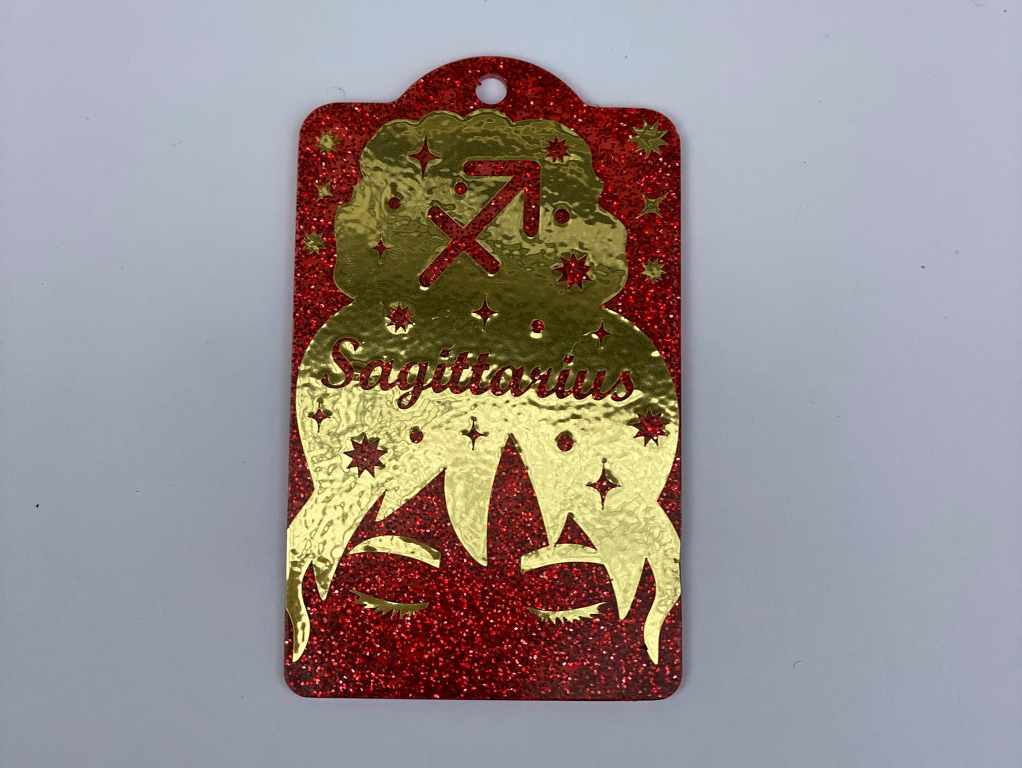 Zodiac Series Resin Hang Tag Charm – Handmade Astrology Bag Charm