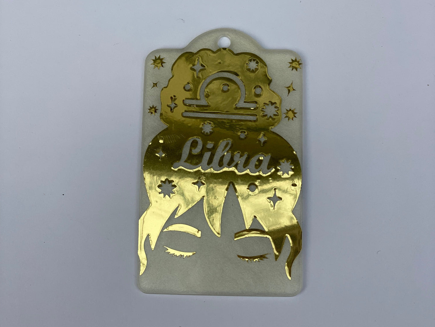 Zodiac Series Resin Hang Tag Charm – Handmade Astrology Bag Charm