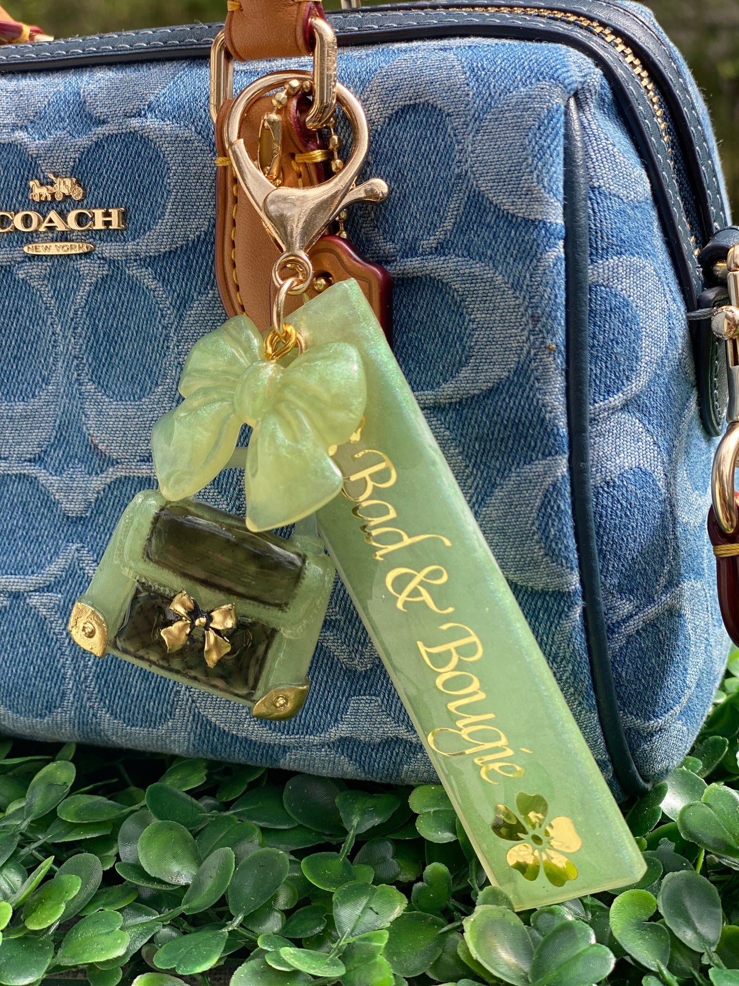 Luxe Stack Charm Set ✨ Gold Statement Bag Charm | Ready to Ship