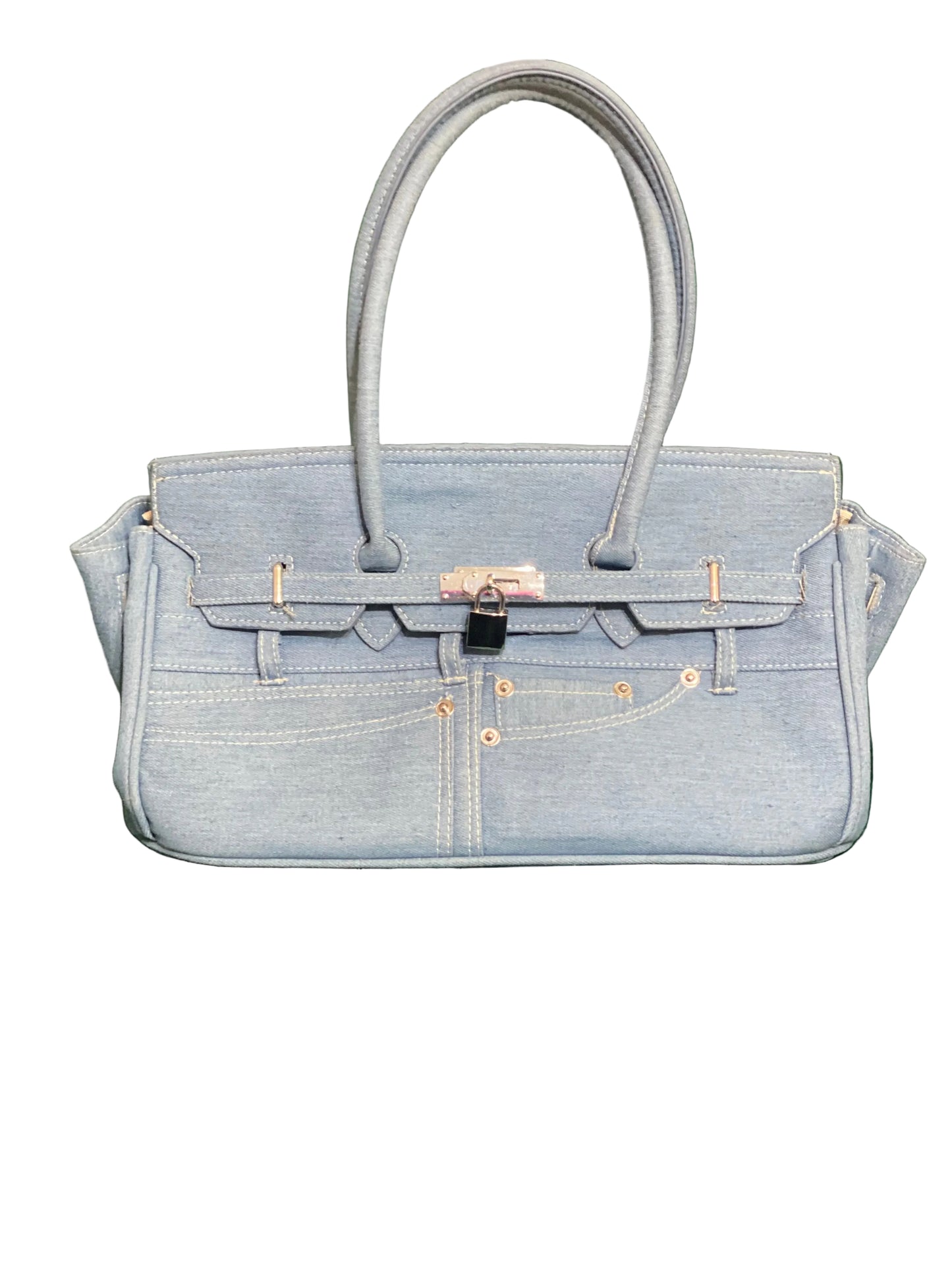 Denim Dime Purse