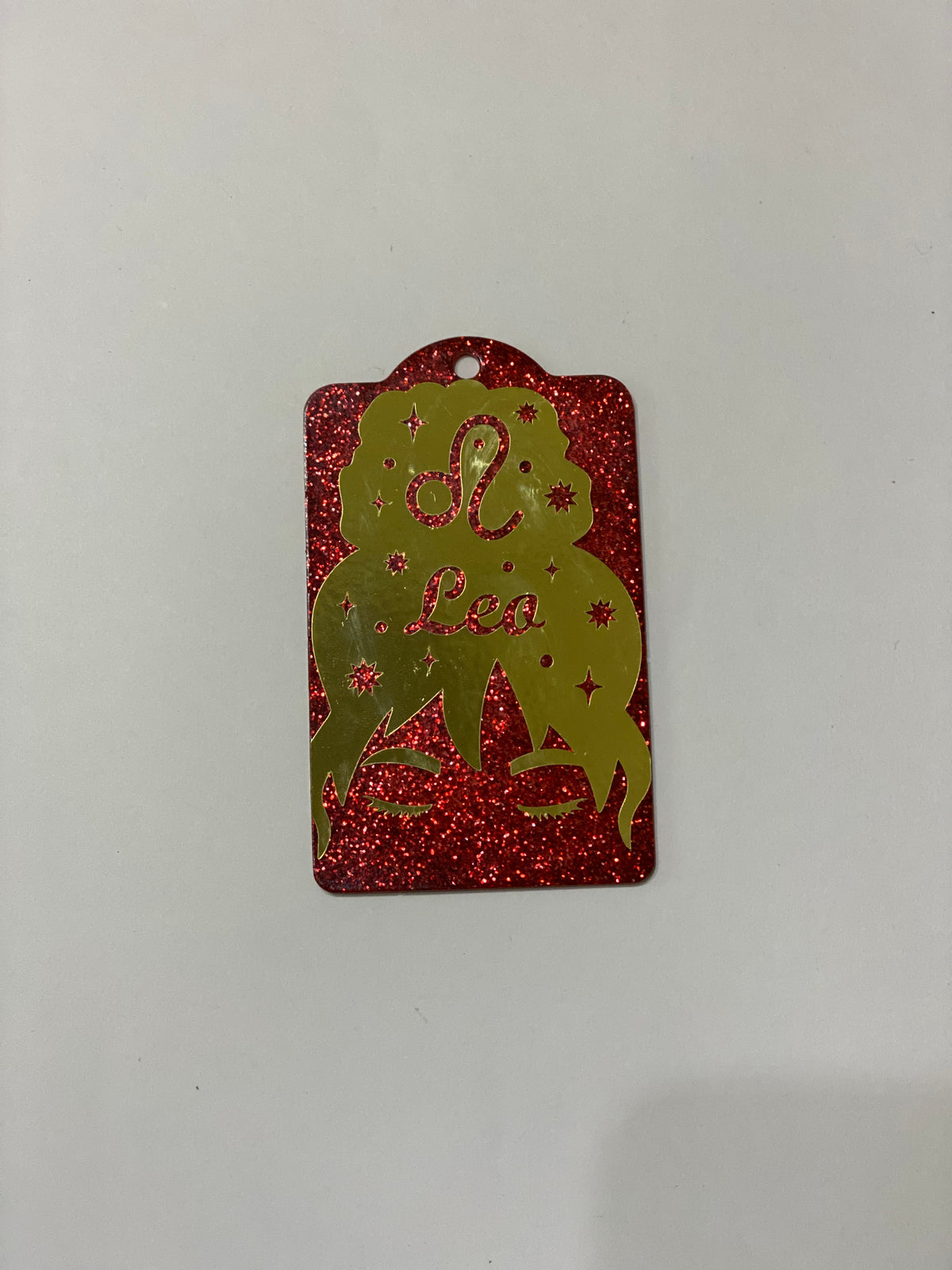 Zodiac Series Resin Hang Tag Charm – Handmade Astrology Bag Charm