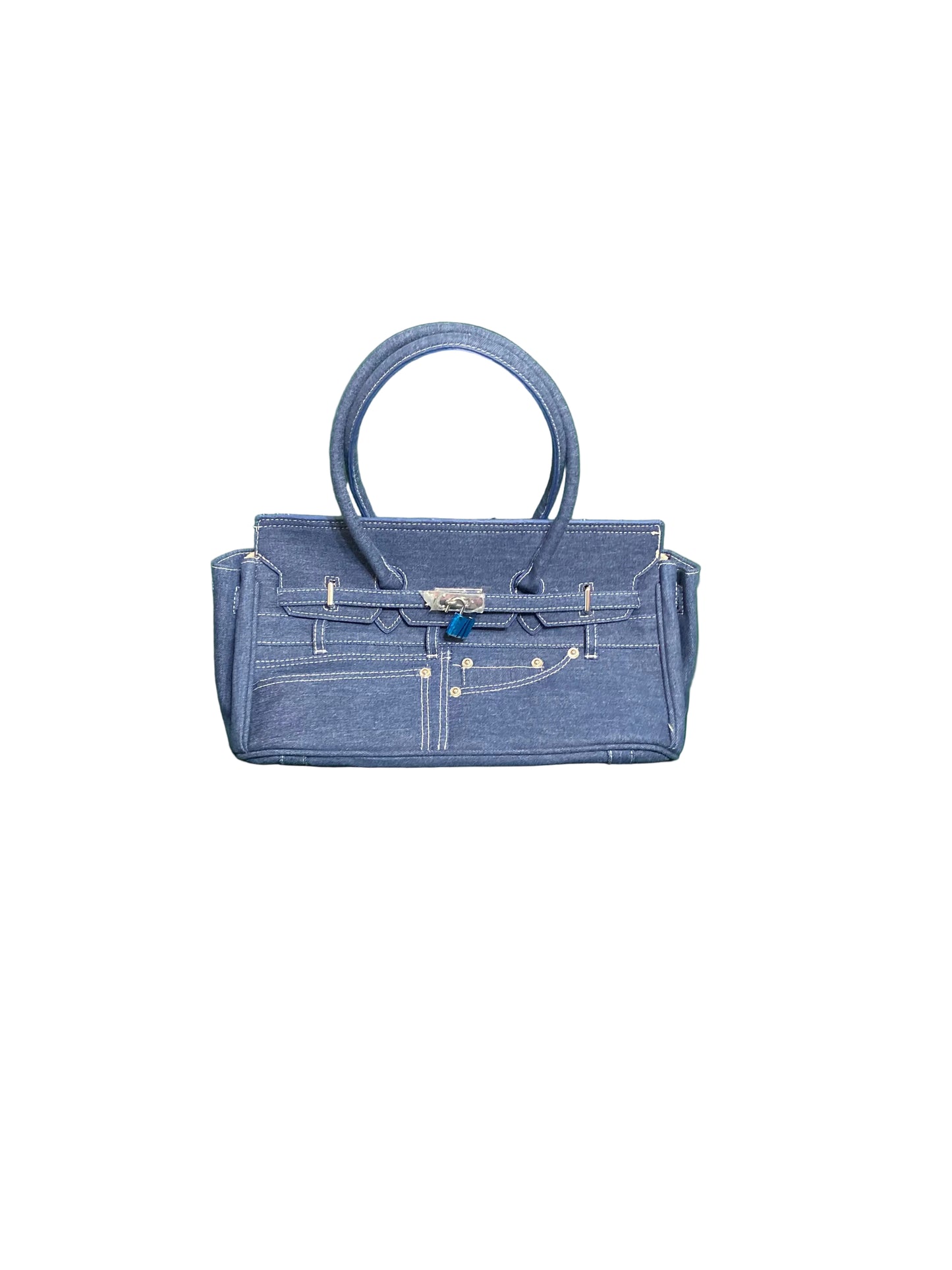 Denim Dime Purse