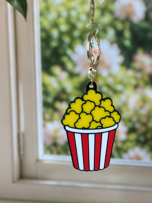 Poppin’ Popcorn Bucket Bag Charm