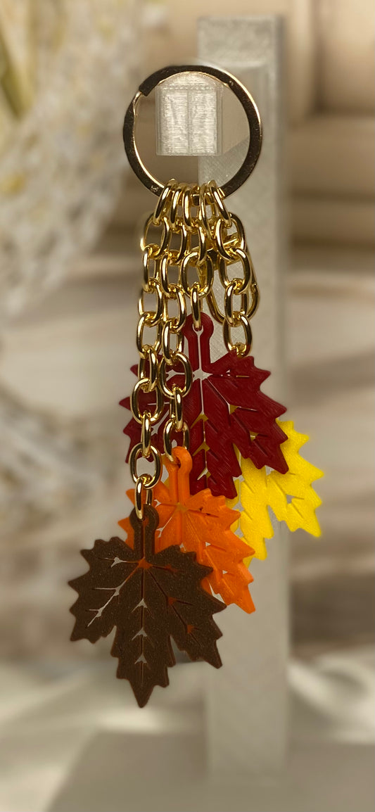 Autumn Maple Leaf Charm Set
