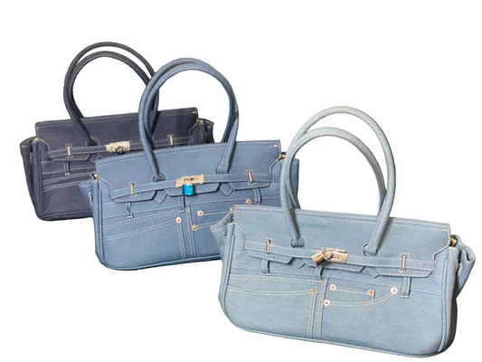 Denim Dime Purse