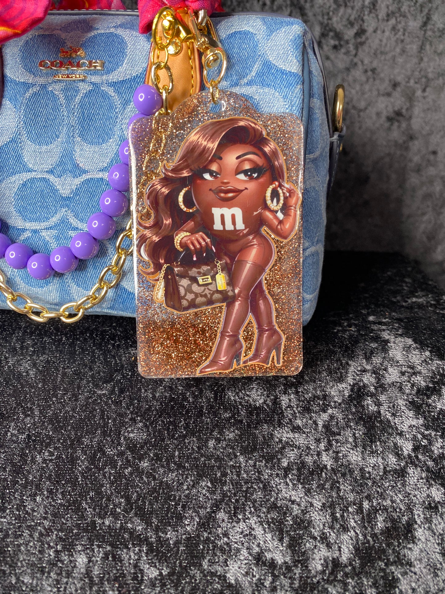 Chocolate Baddie Hang Tag-