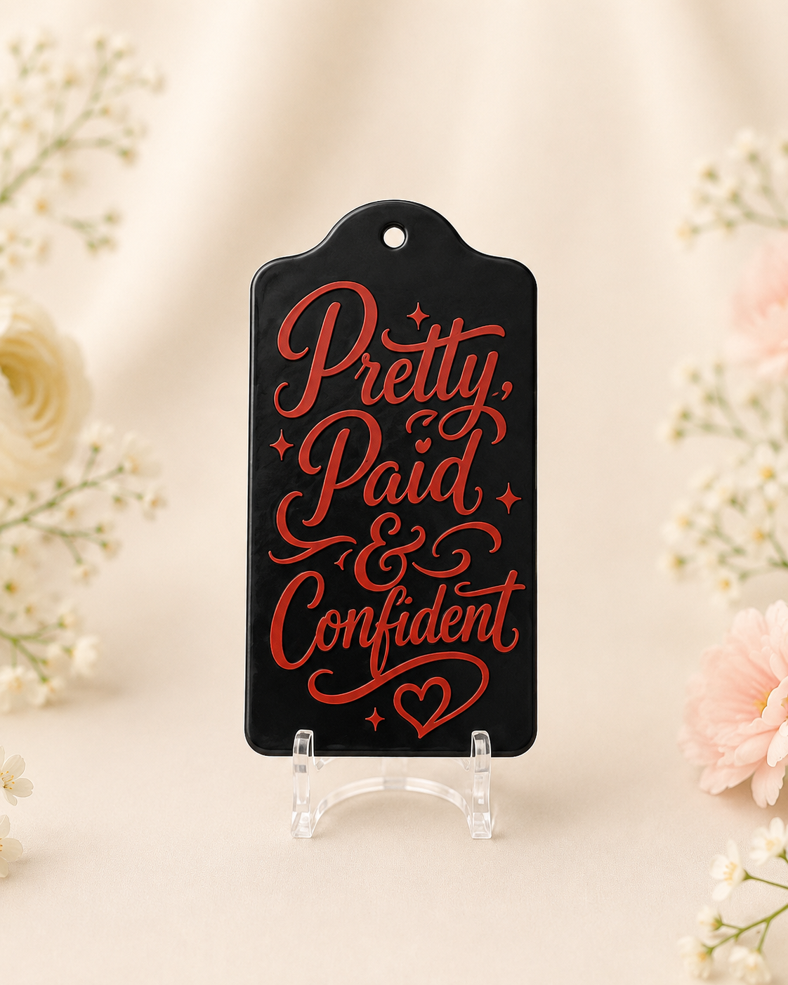 Bougie, Bad & Thick Statement Hang Tag