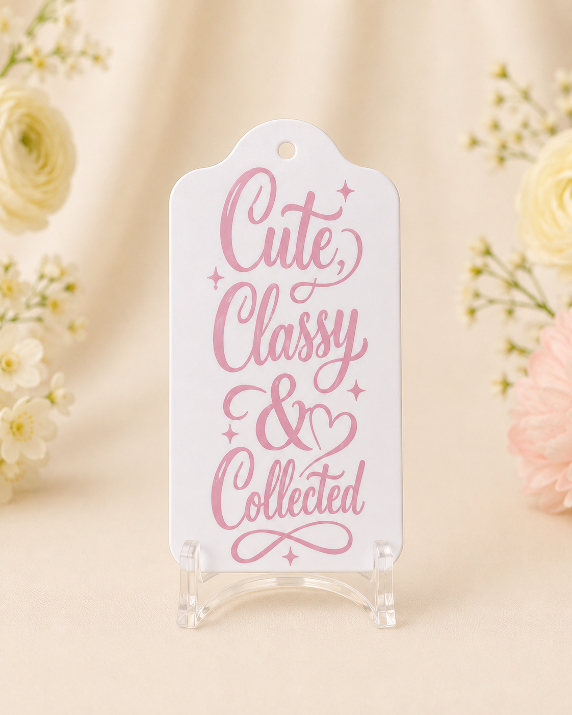 Bougie, Bad & Thick Statement Hang Tag