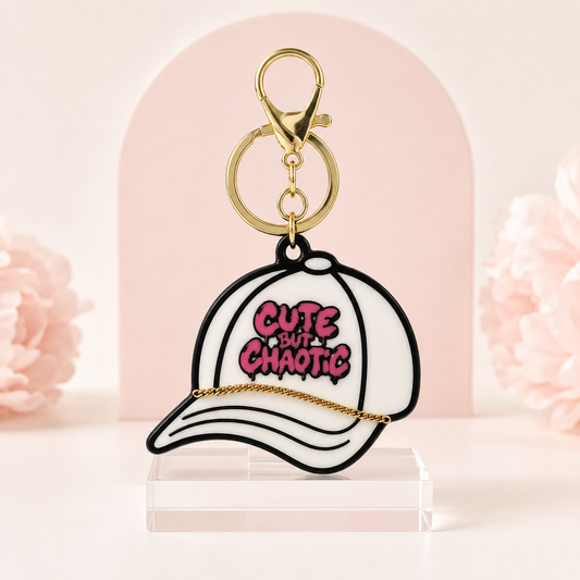 Cute But Chaotic Hat Bag Charm