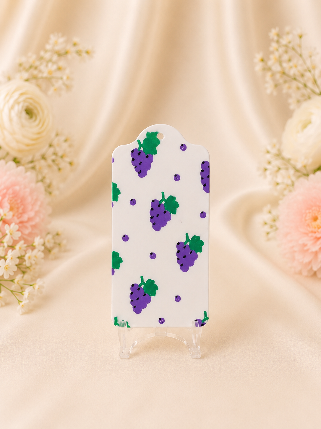 Fruit Print Bag Charm Hang Tags