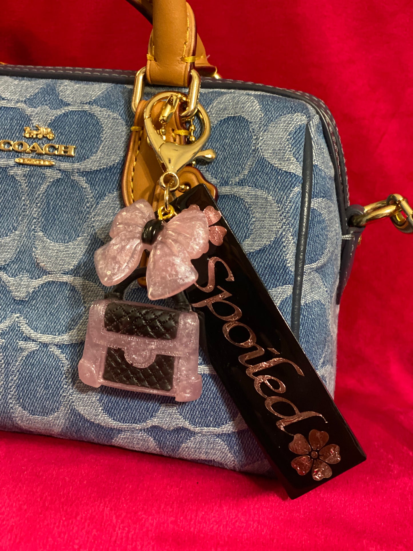 Luxe Stack Charm Set ✨ Gold Statement Bag Charm | Ready to Ship